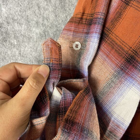 Savanna Jane Flannel Long Cardigan 3X Plaid Tassel Asymmetric Boho Western NEW - Picture 5 of 16